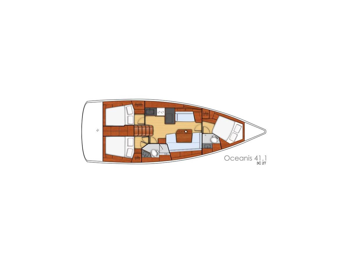 Oceanis 41.1 Mala Nevina