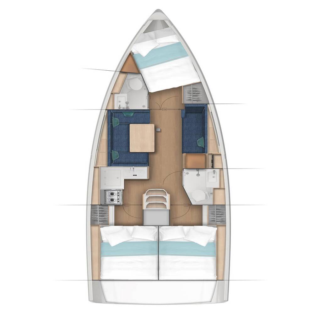 Sun Odyssey 380 Derminica